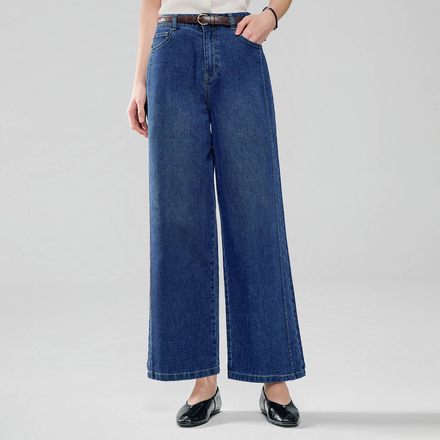 Women High Waist Jeans - Giordano Online