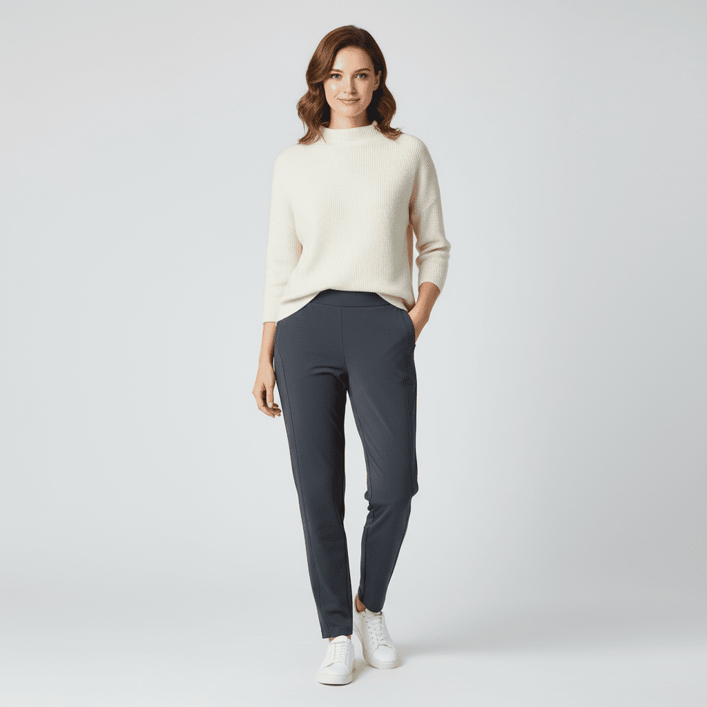 Women High Waist Pants - Giordano Online