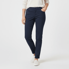 Women Mid Rise Slim Taper Pocket Pants - Giordano Online