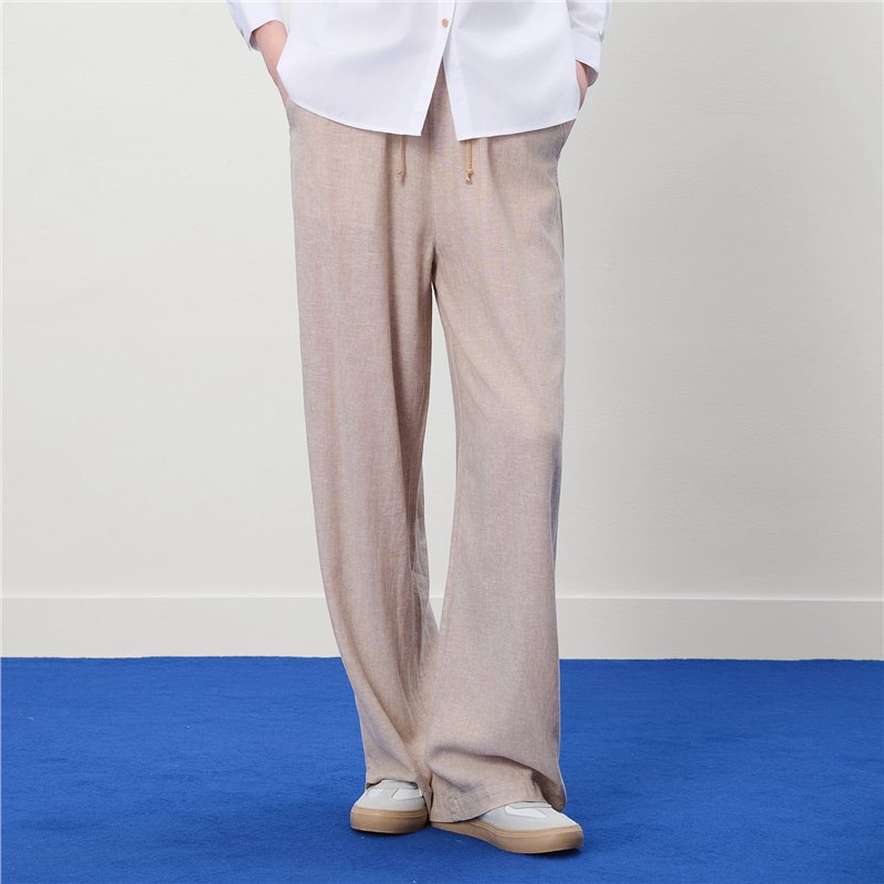 Women Wide Leg High Waist Pants - Giordano Online