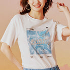 Women's Comfort Fit Print Tee - Giordano