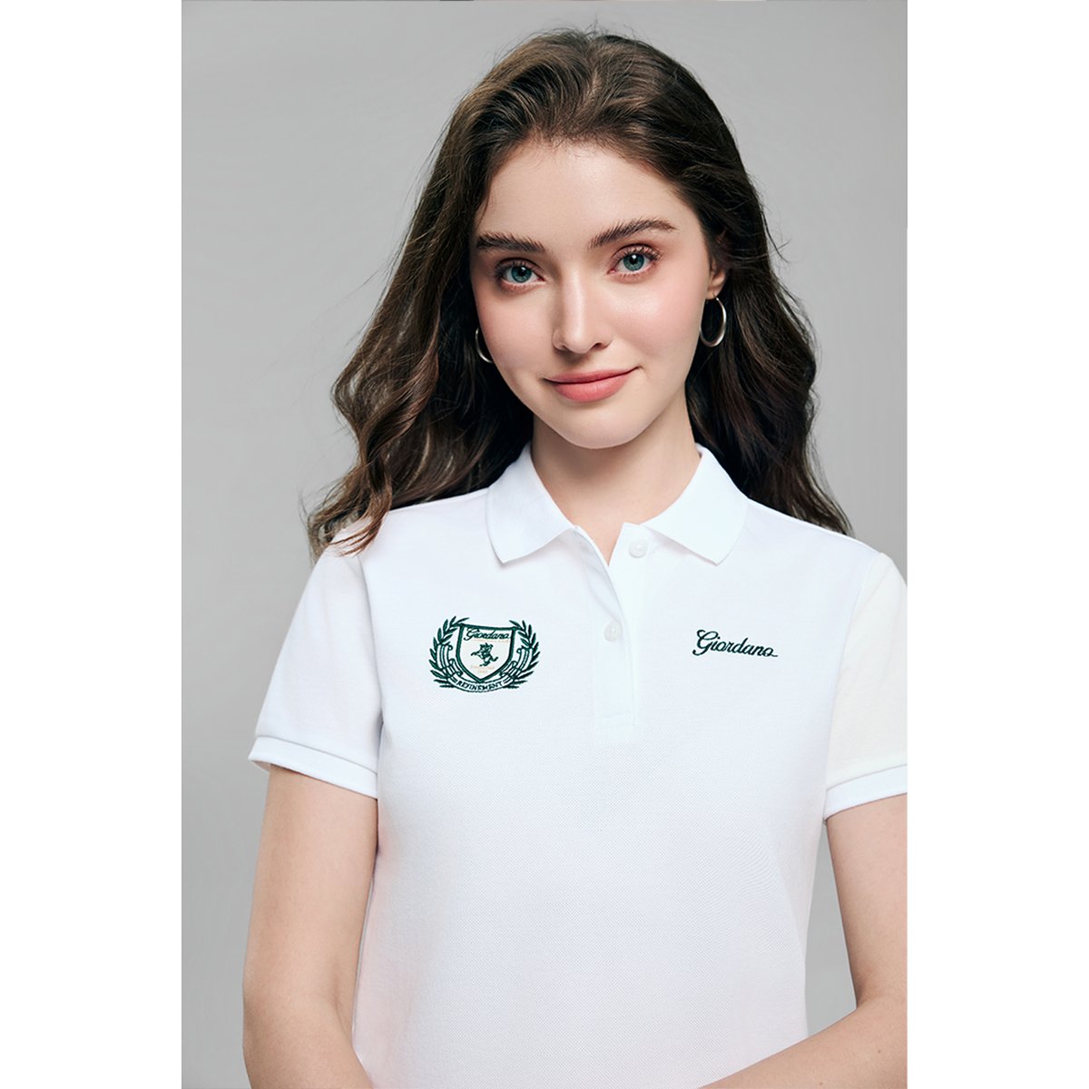 Women's Cotton Bold Polo - Giordano Online