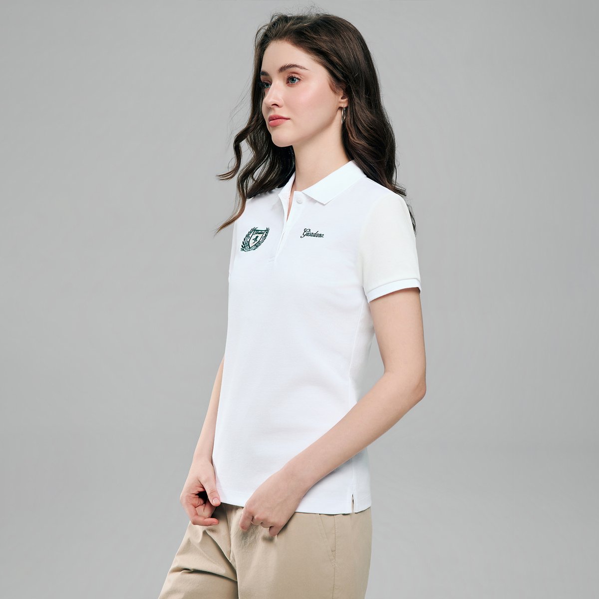 Women's Cotton Bold Polo - Giordano Online