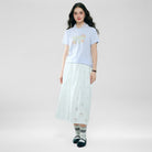 Women’s Cotton Crew Neck Printed Comfort Tee - Giordano Online