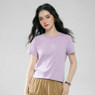 Women’s Cotton Crew Neck Printed Comfort Tee - Giordano Online