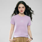 Women’s Cotton Crew Neck Printed Comfort Tee - Giordano Online