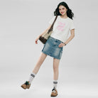 Women’s Cotton Crew Neck Printed Comfort Tee - Giordano Online