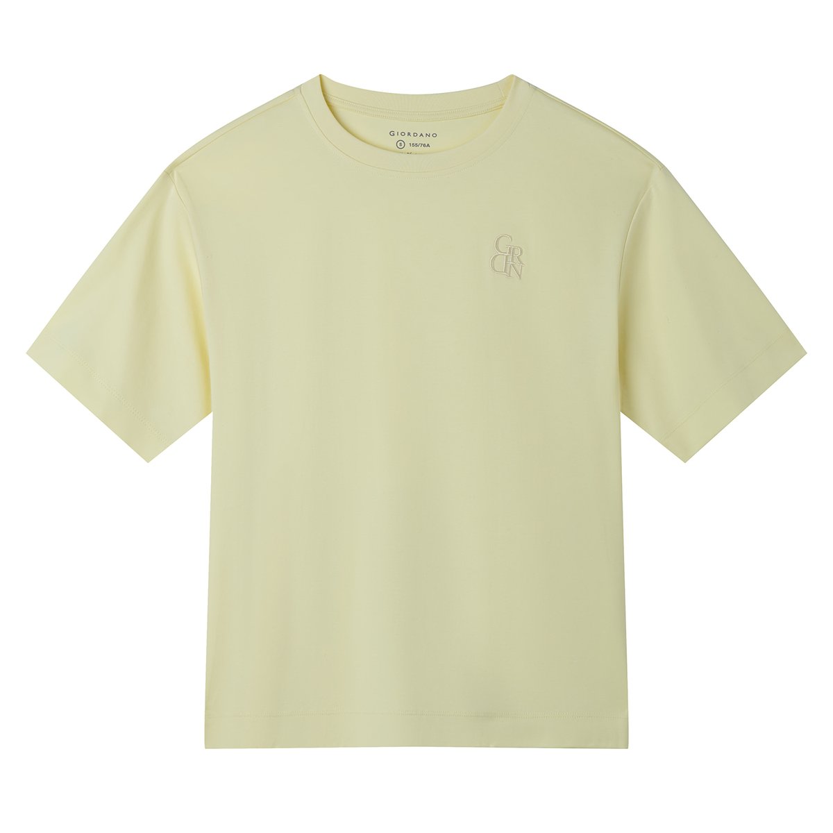Women's Cotton Crew Neck Tee - Giordano Online