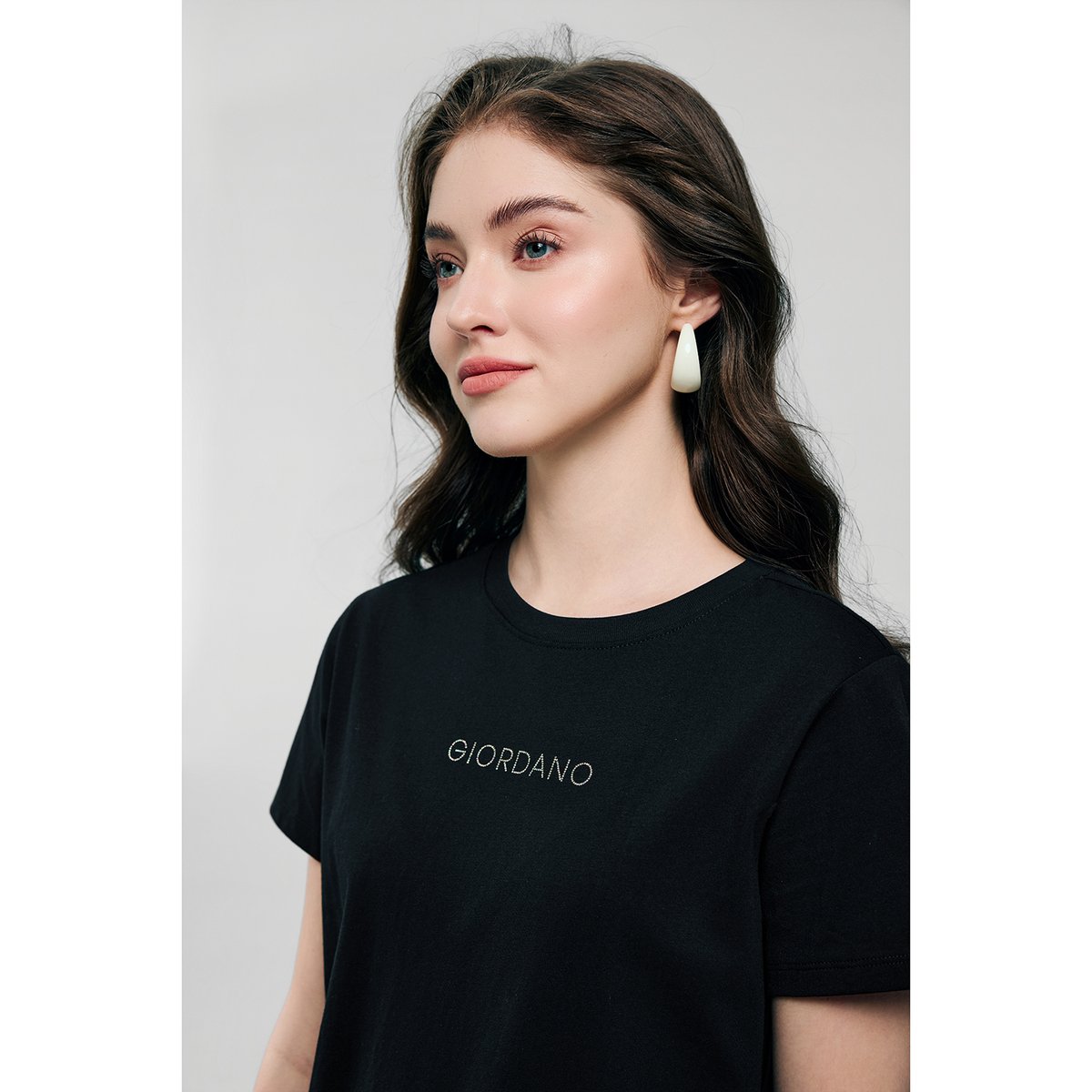 Women's Cotton Jersey Comfort Fit Print Tee - Giordano Online