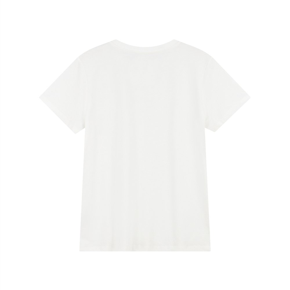 Women's Cotton Jersey Comfort Fit Print Tee - Giordano Online