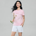 Women's Cotton Jersey Crew Neck Comfort Print Tee - Giordano Online