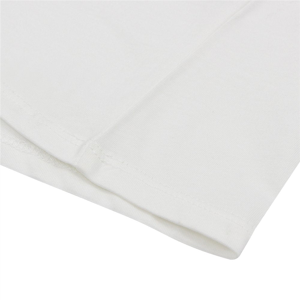 Women’s Cotton Jersey Crew Neck Short Sleeve Comfort Fit Printed T-Shirt - White - Giordano Online