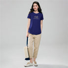 Women's Cotton Jersey Signature Print Tee - Giordano Online