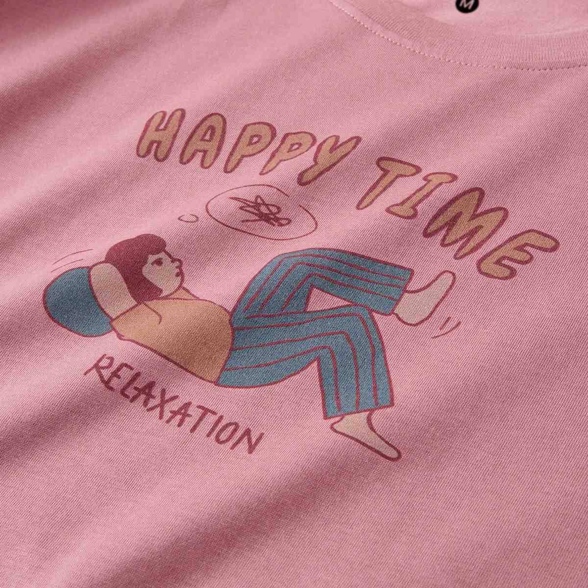 Women’s Crew‑Neck Short‑Sleeve Regular Fit Printed Tee - Giordano Online