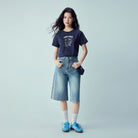 Women’s Crew‑Neck Short‑Sleeve Regular Fit Printed Tee - Giordano Online