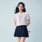 Women’s Crew‑Neck Short‑Sleeve Regular Fit Printed Tee - Giordano Online