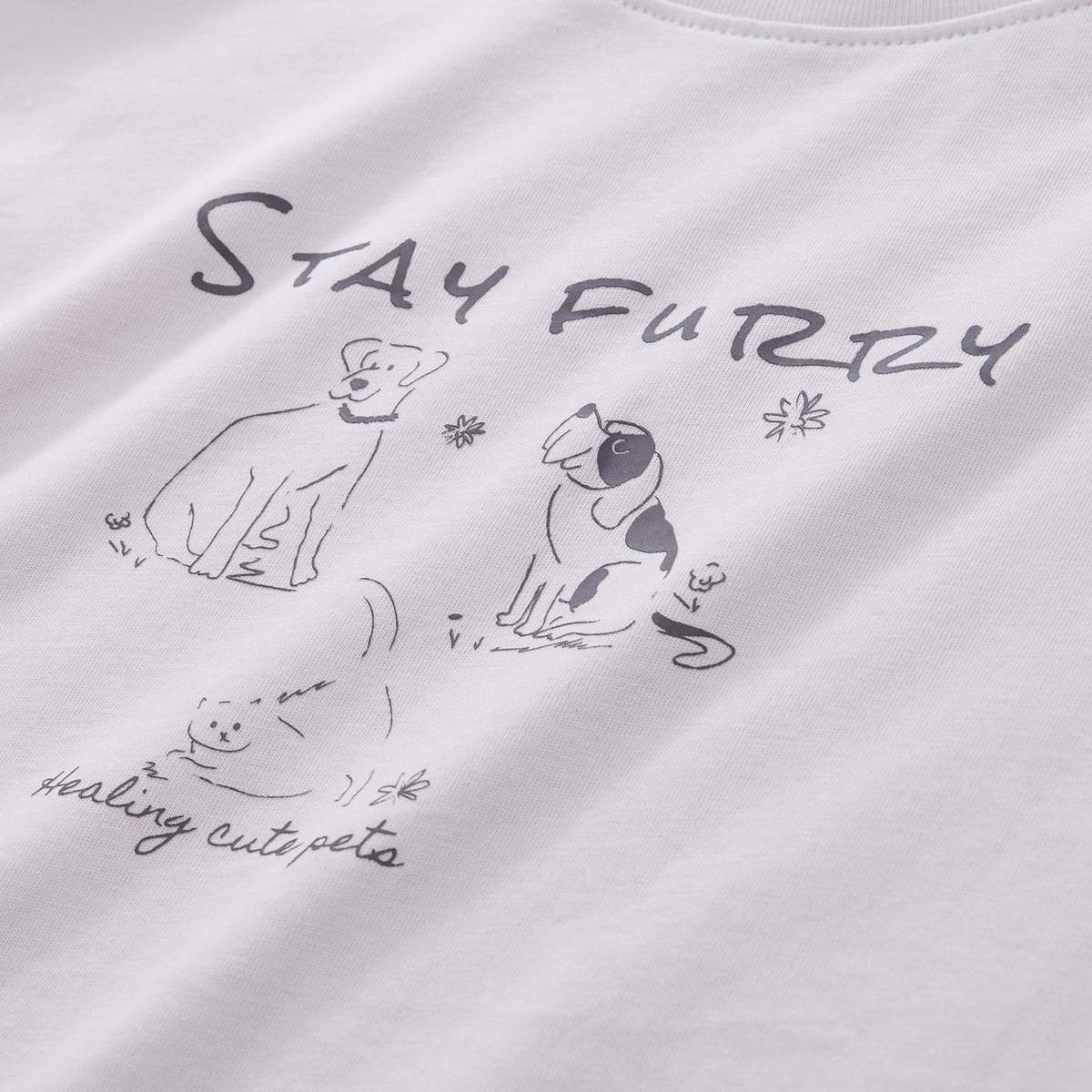 Women’s Crew‑Neck Short‑Sleeve Regular Fit Printed Tee - Giordano Online