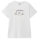 Women’s Crew‑Neck Short‑Sleeve Regular Fit Printed Tee - Giordano Online