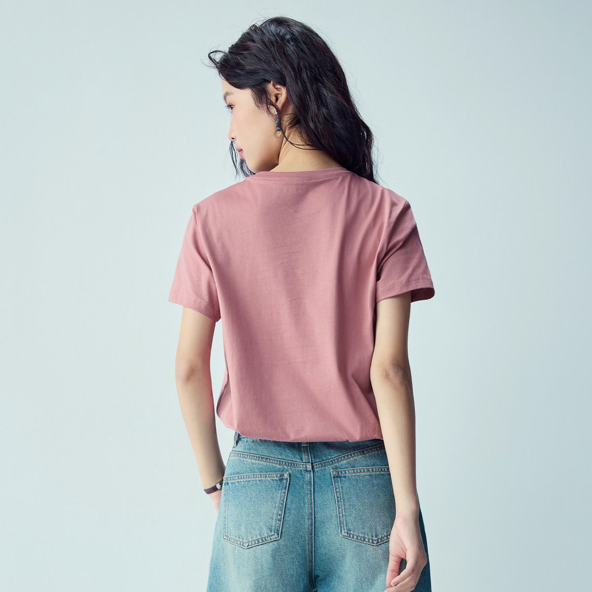 Women’s Crew‑Neck Short‑Sleeve Regular Fit Printed Tee - Giordano Online