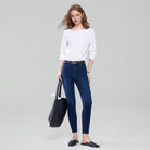 Women's Denim Slim Tapered Jeans - Giordano Online