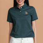 Women’s Embroidered Cotton Liquid Touch Polo - Giordano Online