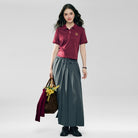 Women’s Embroidered Cotton Liquid Touch Polo - Giordano Online