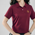 Women’s Embroidered Cotton Liquid Touch Polo - Giordano Online