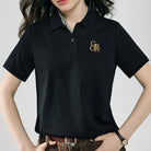 Women’s Embroidered Cotton Liquid Touch Polo - Giordano Online