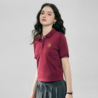 Women’s Embroidered Cotton Liquid Touch Polo - Giordano Online