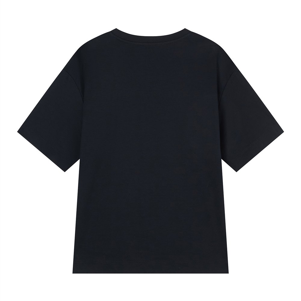 Women’s Embroidered Cotton Liquid Touch Tee - Giordano Online