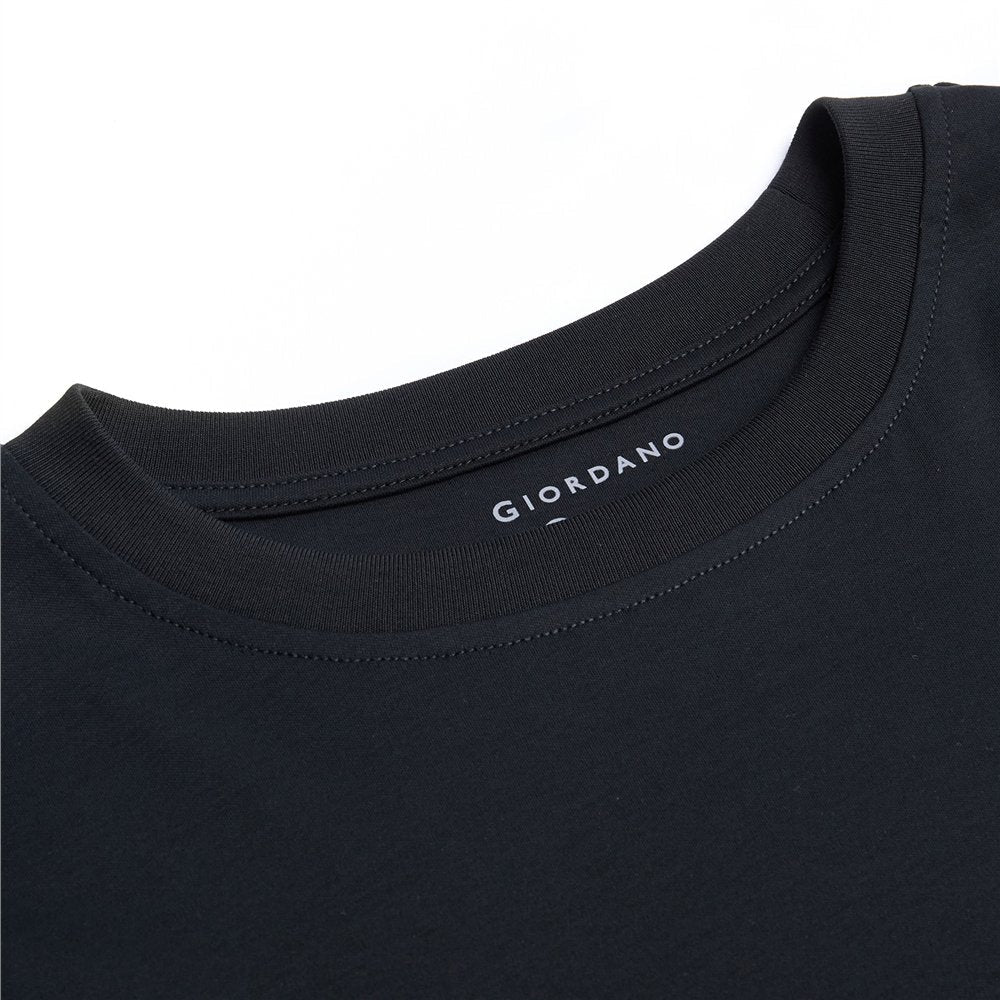 Women’s Embroidered Cotton Liquid Touch Tee - Giordano Online