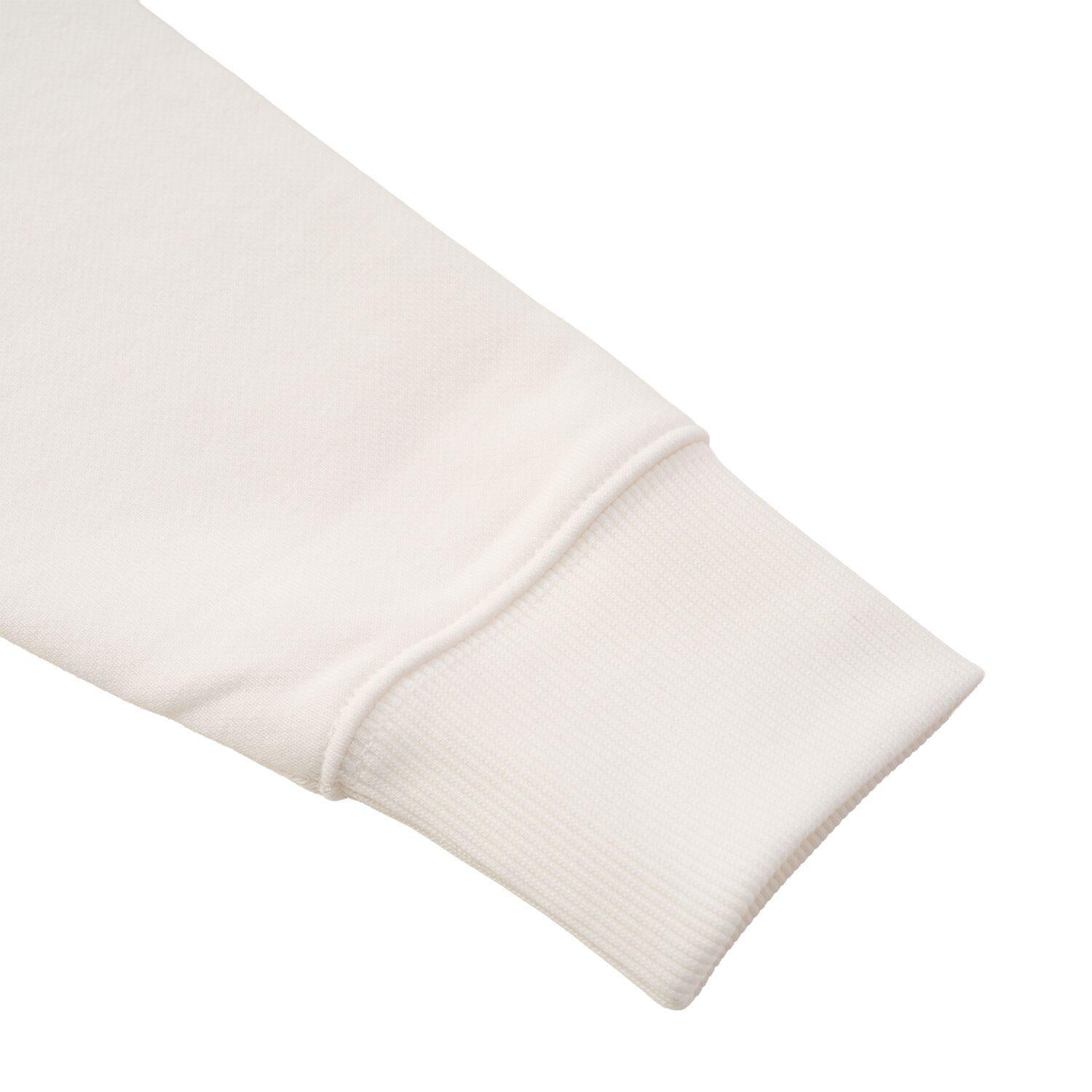 Women’s French Terry Long Sleeve Crew Neck Hoodie – Tom & Jerry - White - Giordano