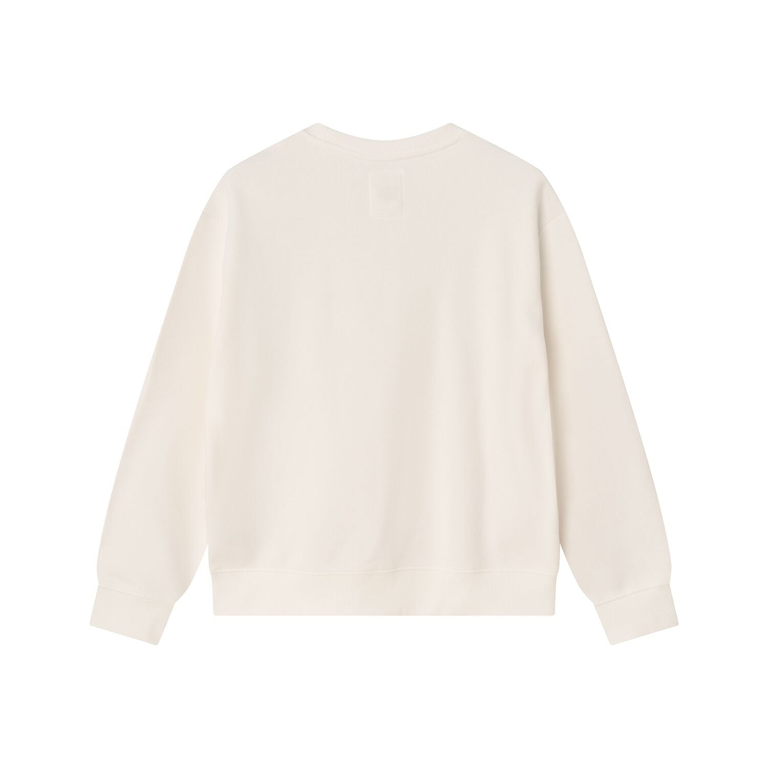 Women’s French Terry Long Sleeve Crew Neck Sweatshirt – Tom & Jerry - White - Giordano