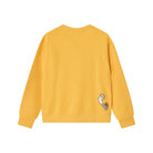 Women’s French Terry Long Sleeve Crew Neck Sweatshirt – Tom & Jerry - Yellow - Giordano