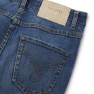 Women's High Rise Slim Tapered Jeans - Blue - Giordano