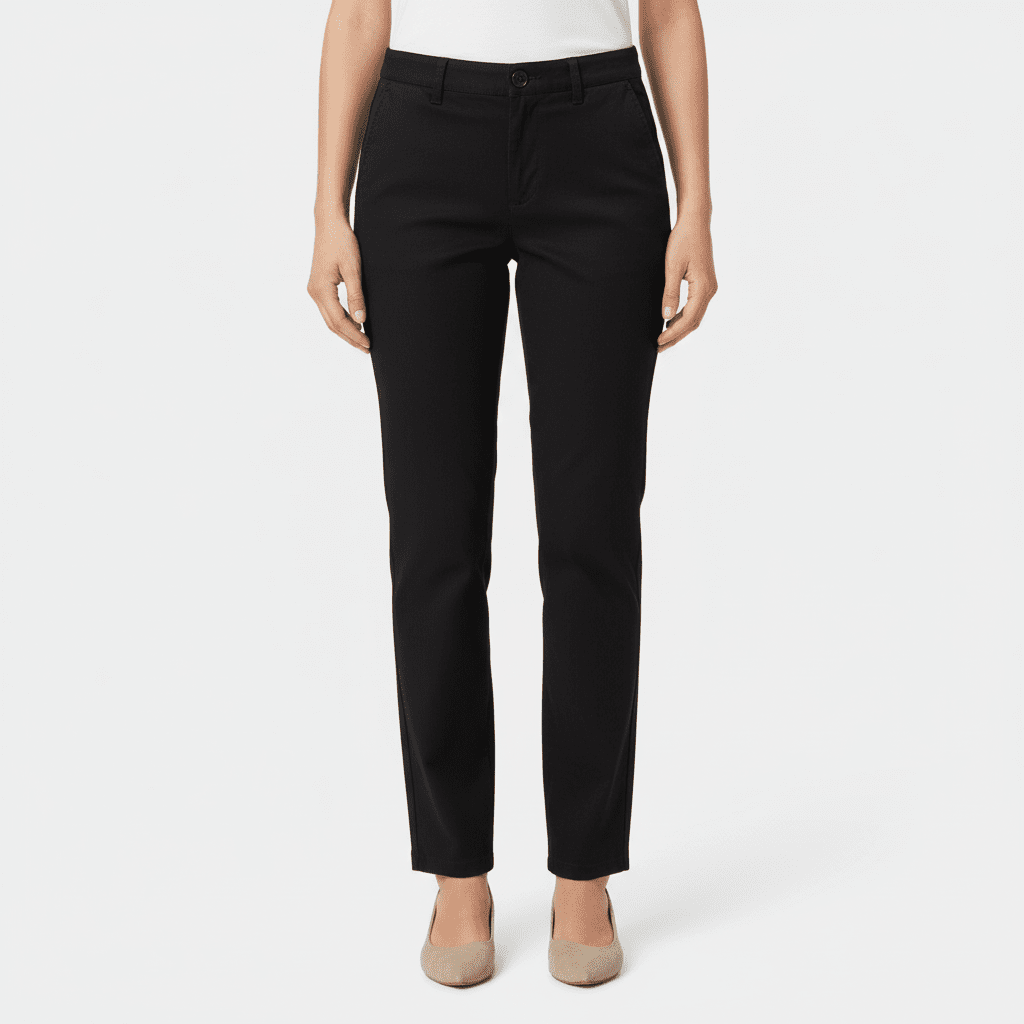 Women's High Waist Regular Taper Khaki Pants - Giordano Online