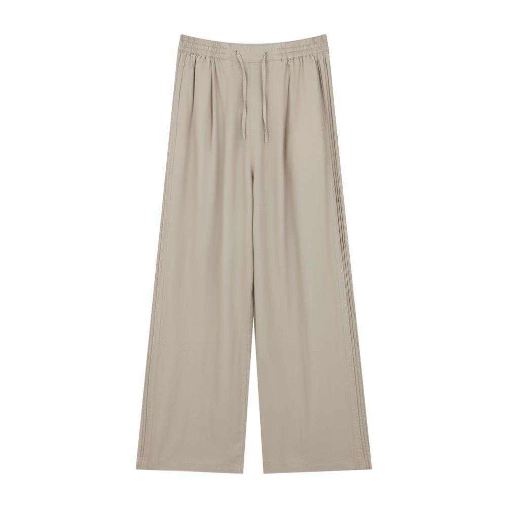 Women's High waist Wide leg Pants - Giordano Online