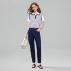 Women’s High‑Waist Ultra Stretch Straight Denim Jeans - Giordano Online