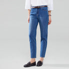 Women’s High‑Waist Ultra Stretch Straight Denim Jeans - Giordano Online