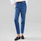 Women’s High‑Waist Ultra Stretch Straight Denim Jeans - Giordano Online