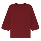 Women's Interlock Crew Neck 3/4 Sleeve Comfort Tee - Giordano Online