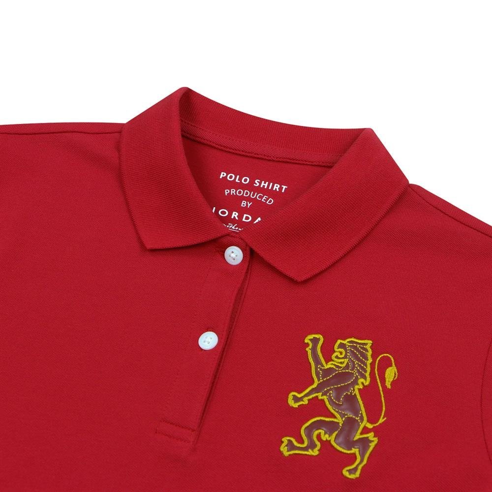 Women's Lion Polo - Red - Giordano Online
