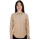 Women's Oxford Acute Collar Shirt - Giordano Online
