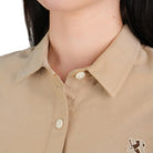 Women's Oxford Acute Collar Shirt - Giordano Online