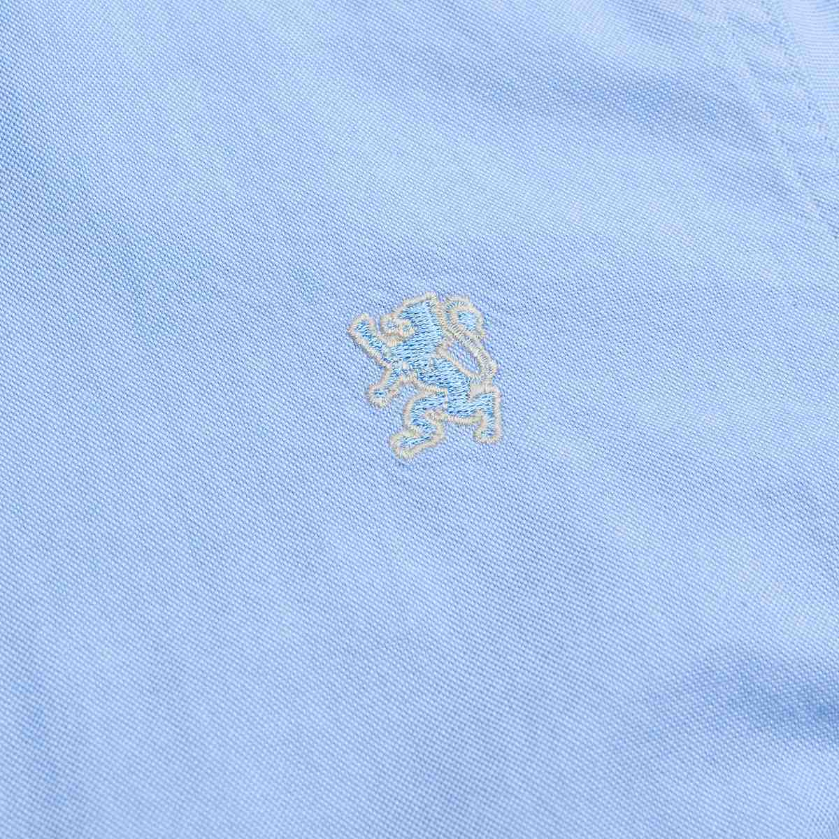 Women's Oxford Long Sleeve Embroidery Shirt - Giordano Online
