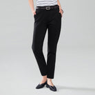 Women's Regular Tapered Pants - Black - Giordano Online