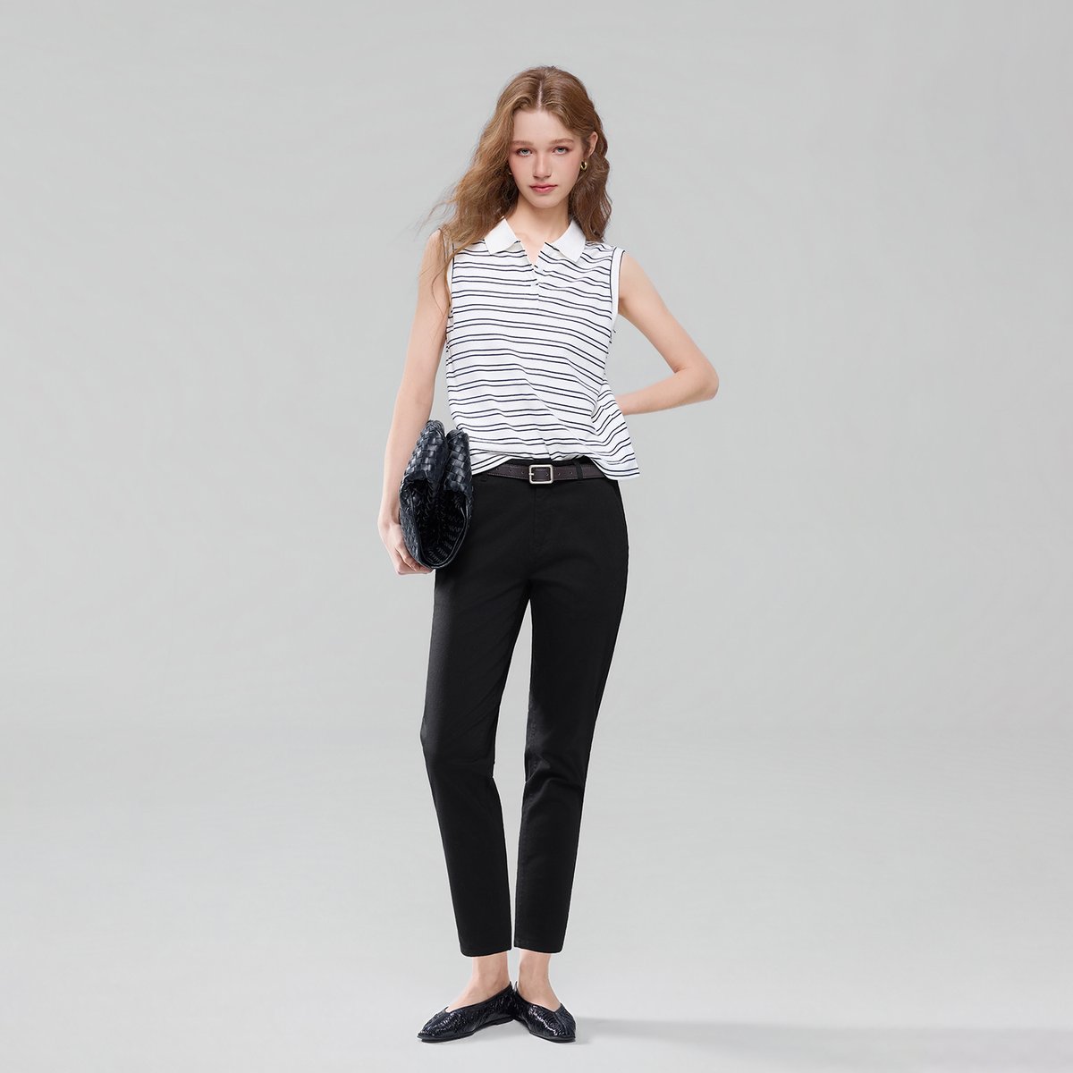 Women's Regular Tapered Pants - Black - Giordano Online