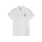 Women’s Slim Fit Embroidered Napoleon Polo - Giordano Online