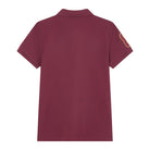 Women’s Slim Fit Embroidered Napoleon Polo - Red - Giordano Online